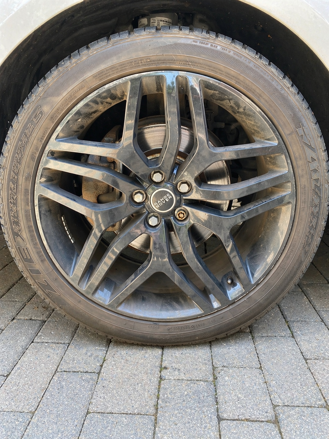 Tire before detailing
