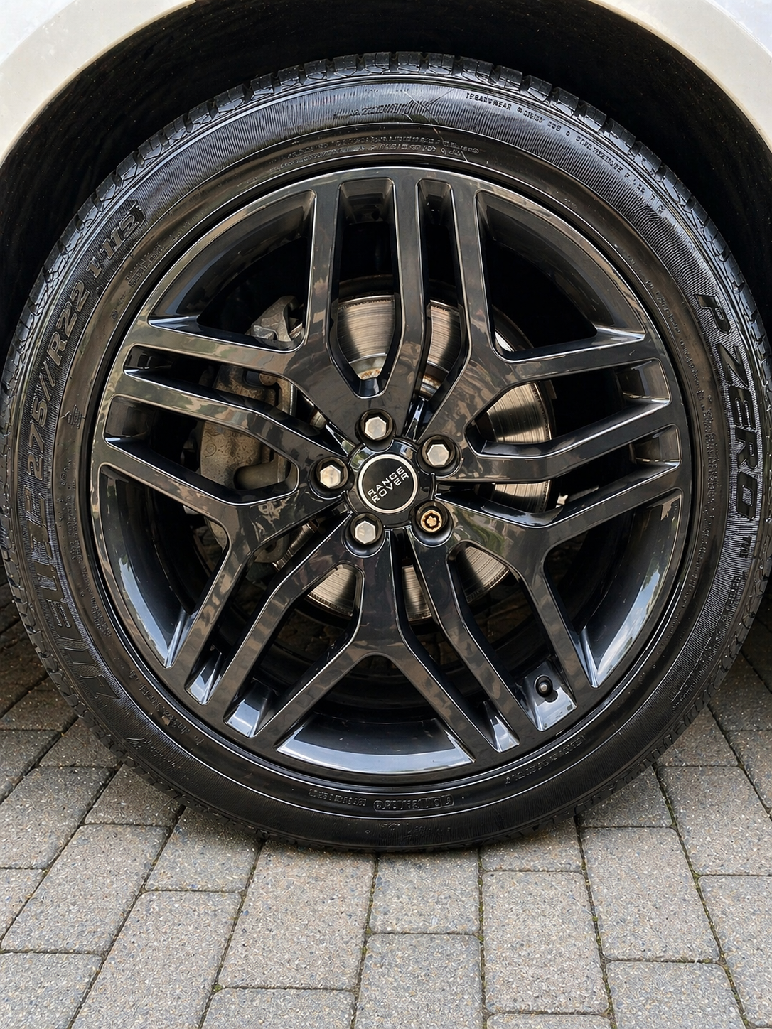Tire after detailing